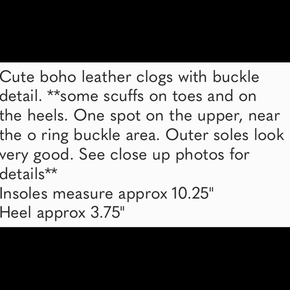 Born crown mule clog boho Very good used condition - Picture 2 of 8